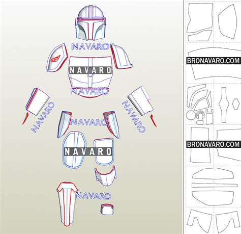 The <b>templates</b> are in PDF files for letter paper size at 100% for adult. . Free star wars eva foam templates